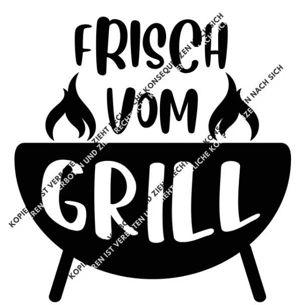 Frısch vom Grıll