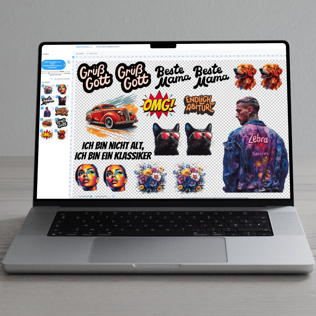 DTF GANGSHEET - MOTIV KOMBINATION