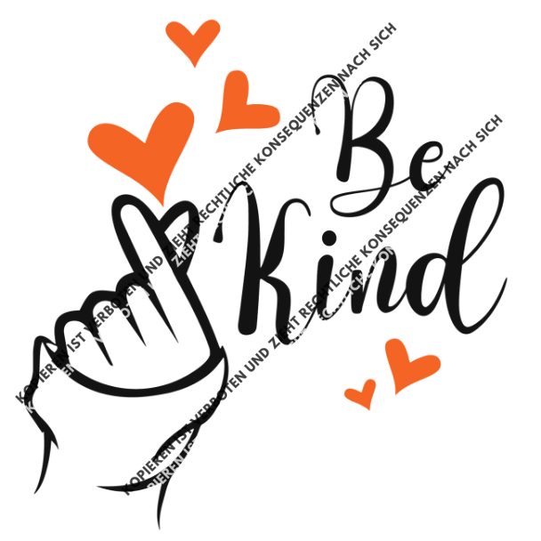 Be Kind mit Herz