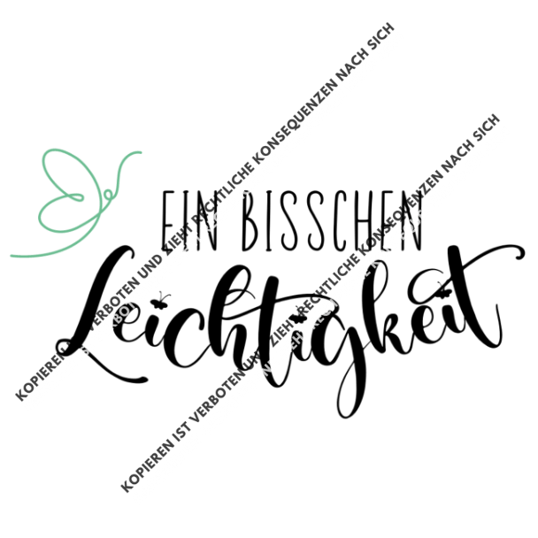 Ein Bisschen Leichtigkeit