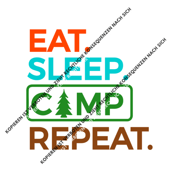 Eat Sleep Camp Repeat