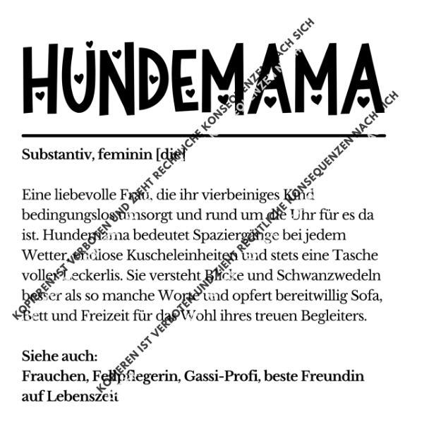 Hundemama Definition