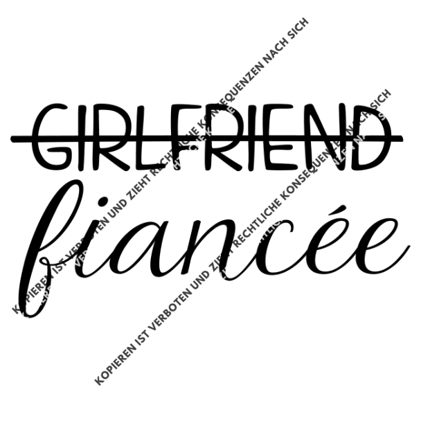 No Girlfriend, Fiance