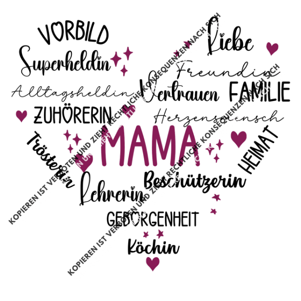 Mama Herzform