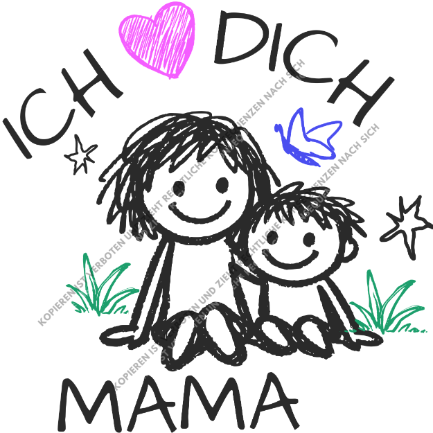 Ich liebe dich Mama